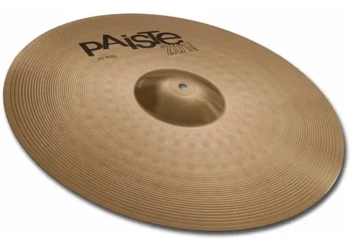 Platillo Ride Paiste 201 Bronce 20 Pulgadas Batería Sonido Brillante