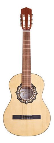 Fonseca 15 Mate Guitarra Criolla Tamaño 3/4 Color Natural Mate
