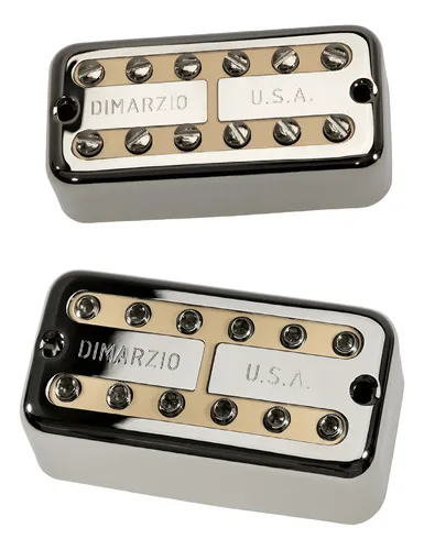 Dimarzio Set Paftron Super Distortron Microfonos Nickel