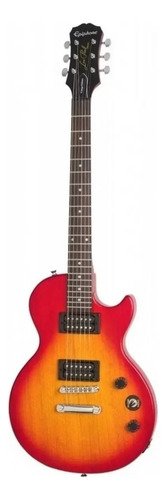 Guitarra Eléctrica EpiPhone Les Paul Special Ve Cherry Sunburst Álamo Diestro Palo De Rosa