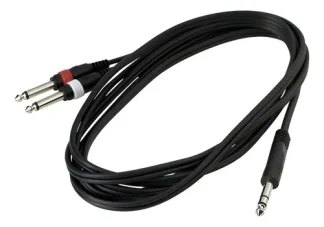 Warwick Rcl20924 D4 Cable 3 M Plug Estereo A 2 Plug Mono