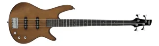 Bajo Eléctrico Ibanez Gio Gsr180 De 4 Cuerdas, Marrón Mate Diestro Light Brown Flat A