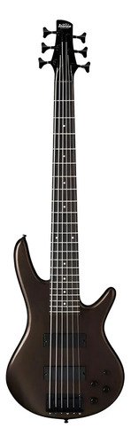Bajo Activo Ibanez Gsr206b Wnf Walnut Flat De 6 Cuerdas Orientación De La Mano Diestro Cantidad De Cuerdas 6 Color Walnut Flat Laqueado