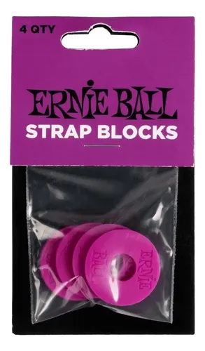 Bloques De Correas Correia Ernie Ball P05619 - Roxa