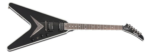 Guitarra Eléctrica EpiPhone Dave Mustaine Flying V Custom 6 Cuerdas Ébano Diestro Black Metallic
