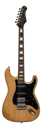 Stagg Ses60 Stratocaster Vintage Hss Guitarra Electrica Nat
