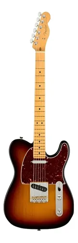Guitarra Eléctrica Fender American Professional Ii Telecaster De Aliso 3-color Sunburst Brillante Con Diapasón De Arce Diestro