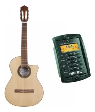 Fonseca 41 Kec Guitarra Electro Criolla Corte Pre