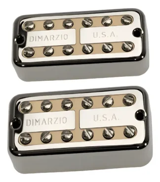 Dimarzio Set Newtron Microfonos Humbucker Alnico V Crema