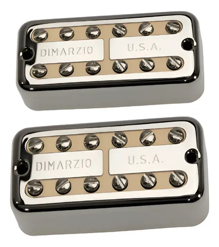 Dimarzio Set Newtron Microfonos Humbucker Alnico V Crema