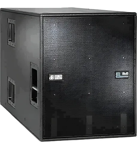 Subwoofer Activo Dbtechnologies Dva S2585n 2500w Rms 18 Y 15 Negro