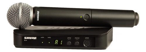 Micrófono Shure Blx Blx24/sm58 Dinámico Cardioide Color Negro