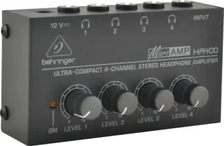 Preamplificador Behringer Ha400 Phono De 4 Canales
