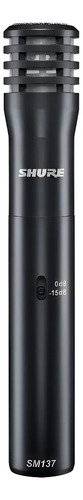 Shure Sm137 Microfono Cardioide Condenser Vientos Coros Perc