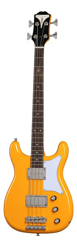 EpiPhone Newport Bass Cac Bajo Eléctrico California Coral Cantidad De Cuerdas 4 Color Naranja Claro Orientación De La Mano Diestro Laqueado