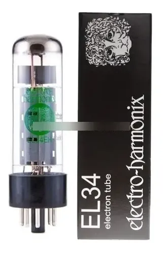 Válvula Electro Harmonix El34 Transparente Sonido Vintage Amplificadores