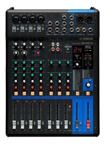 Yamaha Mg10xuf Consola 10 Canales Efectos Usb