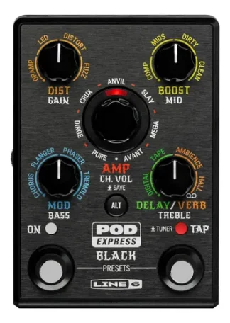 Line 6 Pod Express Pedalera Multiefecto Portatil Guitarra