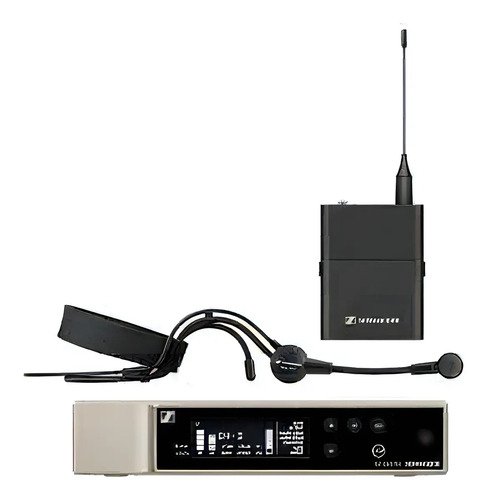 Sistema Micrófono Inalámbrico Sennheiser Ew D Me3 Set (q1 6) Negro