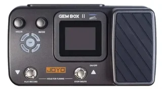 Pedalera Multiefectos Joyo Gem Box Ii Negra Para Guitarra Eléctrica Negro
