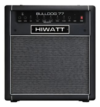 Hiwatt Bulldog 77 Combo Amplificador De 77w Para Bajo Negro