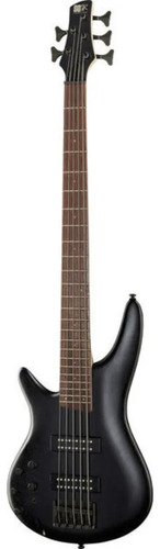 Bajo Eléctrico Ibanez Sr305ebl-wk Zurdo De 5 Cuerdas Con Pastillas Powerspan Negro Negro Envejecido