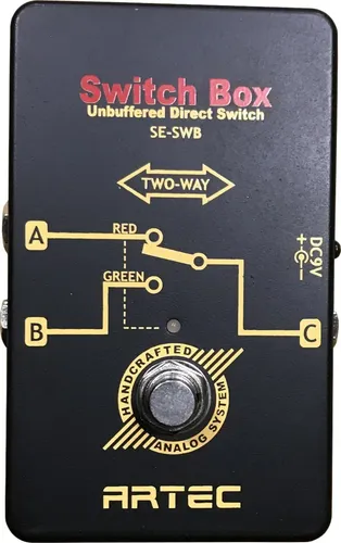 Pedal Artec Switchbox Se-swb Negro