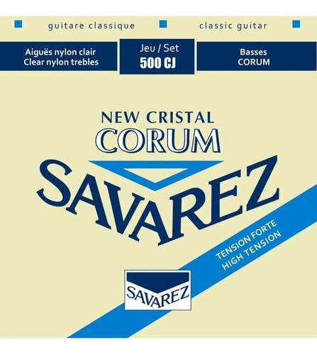 Encordado Criolla Savarez 500cj Nylon Alta Tensión Corun