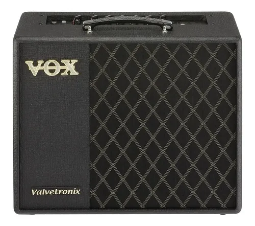 Amplificador Vox Vtx Series Vt40x Pre Valvular Para Guitarra De 40w Color Negro