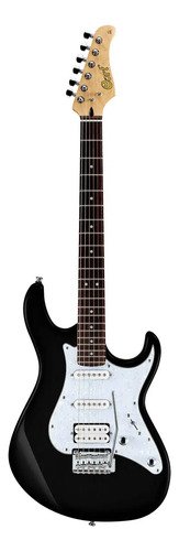 Guitarra Eléctrica Cort G250 Bk Serie G Tilo Laqueado Jatobá Diestro Black
