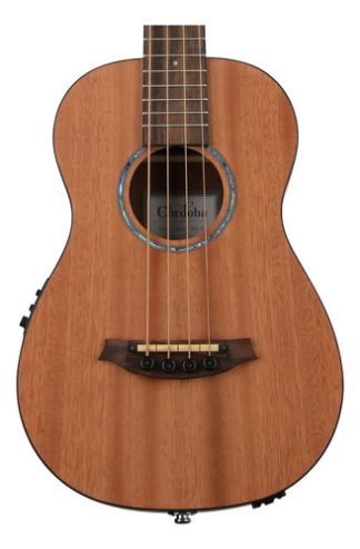 Bajo Acústico Eléctrico Córdoba Mini Ii Bass Caoba Con Pastilla Piezoeléctrica Ambidiestro Caoba Eléctrica 0