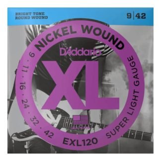 Daddario Exl120 Encordado 009 Guitarra Electrica