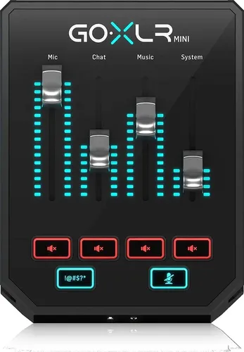 Tc Helicon Goxlr Consola Podcast Con Interfaz Usb