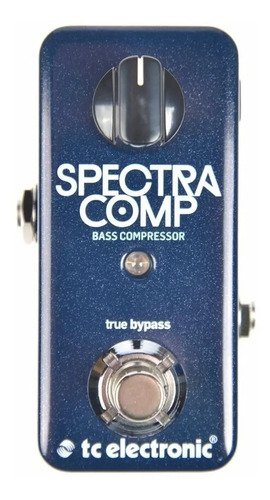 Pedal Tc Electronic Spectracomp Compresor Para Bajo 9v Digital Azul