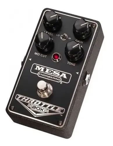 Mesa Boogie Throttle Box Pedal Distorsión Guitarra Negro