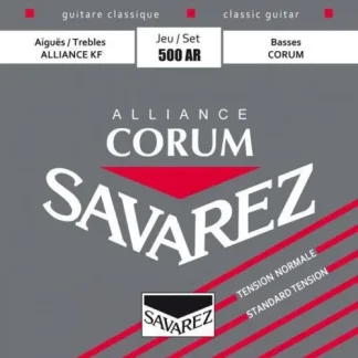 Cuerdas Savarez Para Guitarra Acústica Alliance Corum 500ar Media Tensión