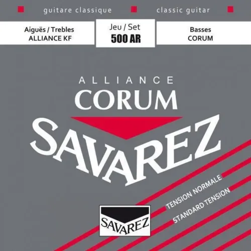 Cuerdas Savarez Para Guitarra Acústica Alliance Corum 500ar Media Tensión