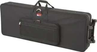 Gator Gk76 Estuche Semi Rigido Teclado 76 Teclas Con Ruedas