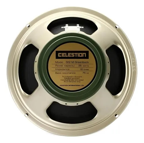 Celestion G12m Greenback 12' 25w Parlante Para Amp / Caja
