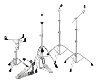 Set De 5 Fierros Pearl Hwp-930 Para Batería Cuo Plateado