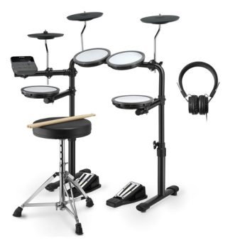 Donner Ded-70 Batería Eléctrica 4 Pads Ews Black