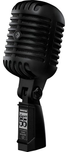 Shure Super 55 Blk Microfono Vintage Edicion Limitada Pitch