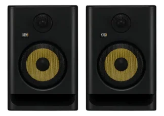 Monitores De Estudio Krk Rokit 7 G5 Rp7g5 290w Por Par Negro