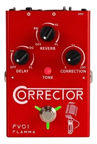 Flamma Fv01 Corrector Pedal Para Voces Autotune