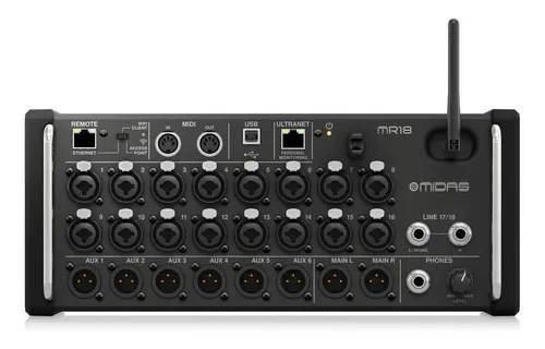 Consola Midas Mr18 M Air De Mezcla