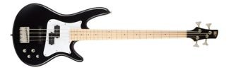 Bajo Eléctrico Ibanez Srmd200 De 4 Cuerdas En Negro Para Diestros Diestro Barnizado