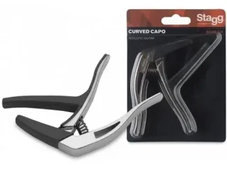 Stagg Scpxcucr Capodastro Curvo Transporte Acustica Electric