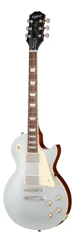 Guitarra Eléctrica, EpiPhone Les Paul Standard 60s, Silver M Color Plateado Material Del Diapasón Laurel Orientación De La Mano Diestro