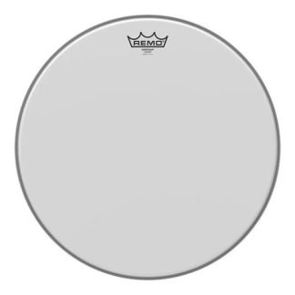 Remo Emperor Coated 16 Parche Arenado Doble Capa Bateria