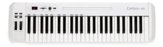 Controlador Samson Carbon 49 Sakc49 Usb Midi 49 Teclas